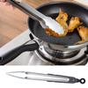 New 1Pcs Kitchen Tongs 25cm Stainless Steel Locking Kitchen Tongs