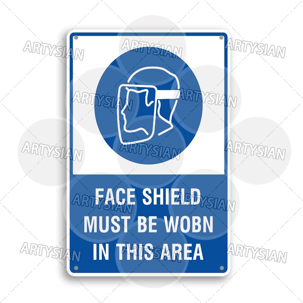 Workplace Safety Metal Sign Warning Strong Winds Work In Progress Maintenance Work In Progress Polluted Water Construction Zone 20x30cm（7.8x11.8inch）
