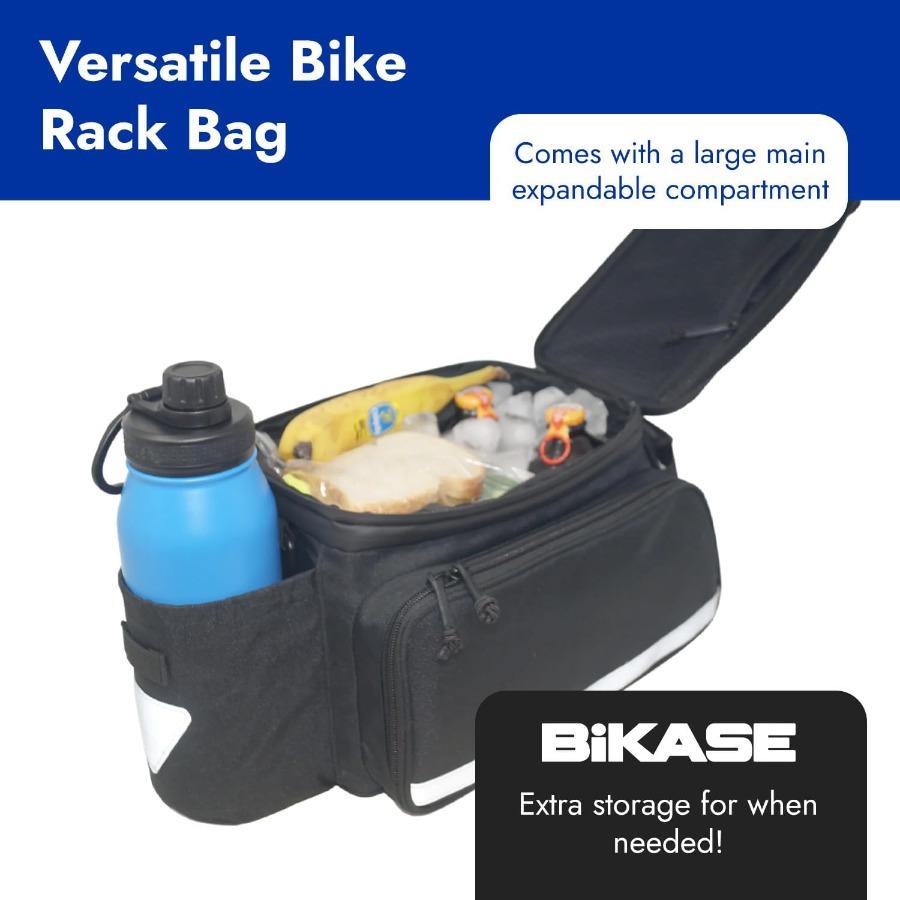 

MIK Compatible Trunk Bike Bag Big Daddy with MIK Attachment Waterproof Bag for Back of Bicycles with Panniers Pannier Rack Bag United States