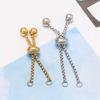 3PCS Extendable Chain Interchangeable Chain Suitable for Bracelets and Necklaces