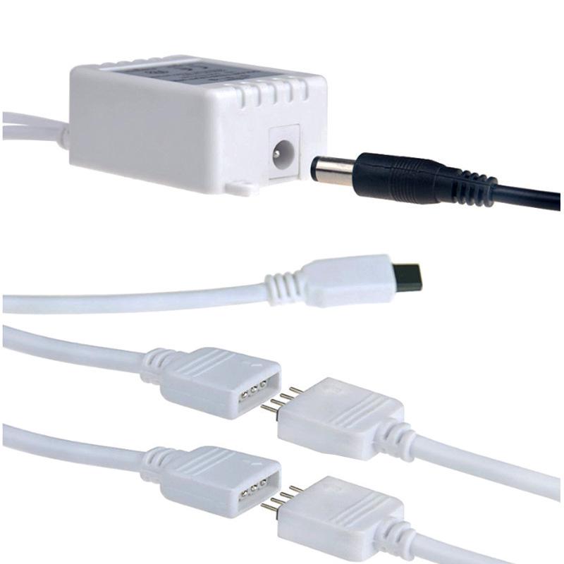 44-Key IR Remote for RGB LED Strips: Controls 5050/2835, Dimming & Color Adjustment.