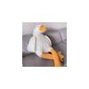 Missmat Hugging Pillow, White Goose Cushion, Approx. 160cm in Length