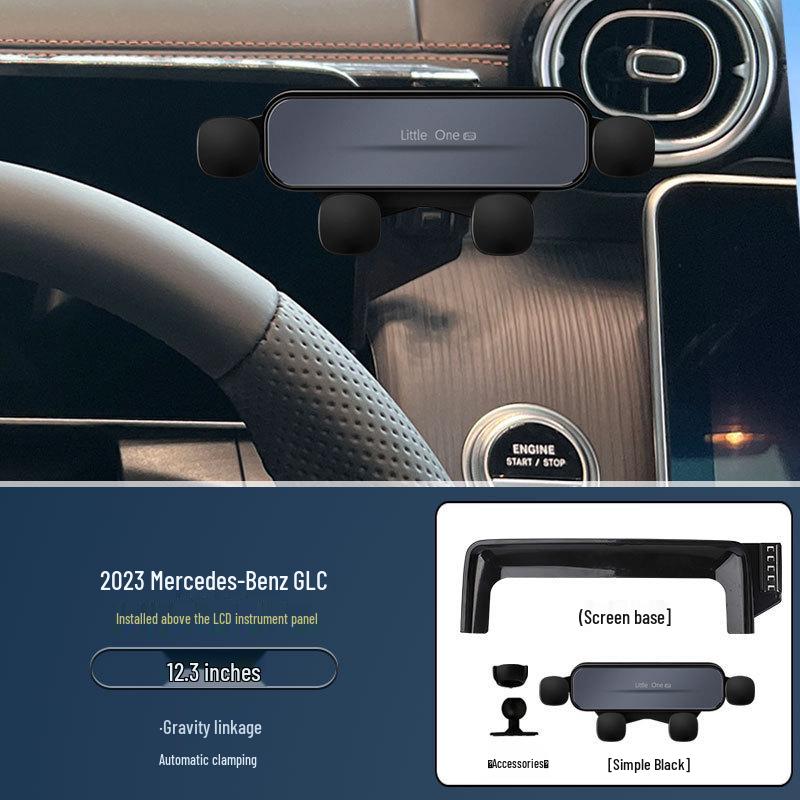 22-23 C-Class/23 GLC Car Screen Style Phone Holder for Navigation