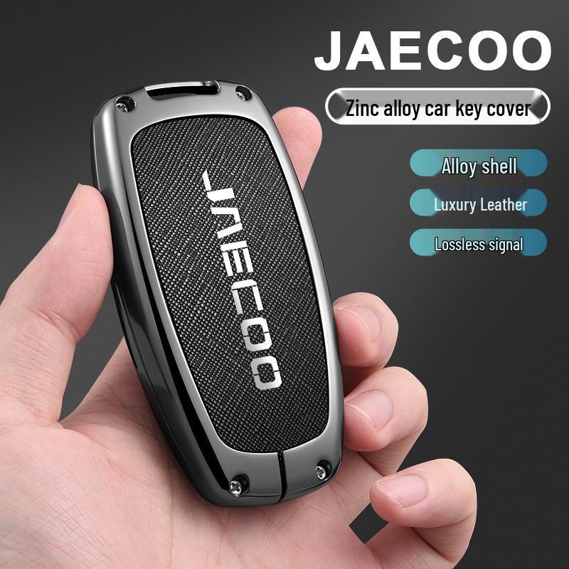 Chery JAECOO Sleuteletui voor J6/J7/J8 Modellen, Beschermhoes voor Tiggo 9, Explore 06 Sleutelzakje met Gesp