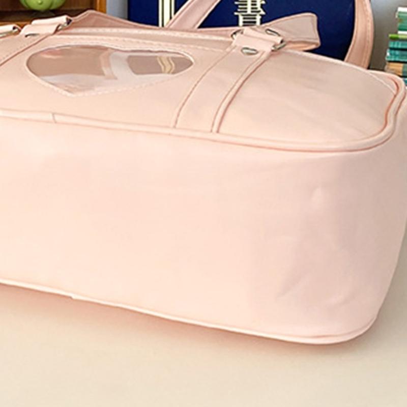 Women Ita Bag Heart Shoulder Bag Large Capacity Messengers Bag Fashion Handbag Purse Crossbody Bag Japanese School Bag