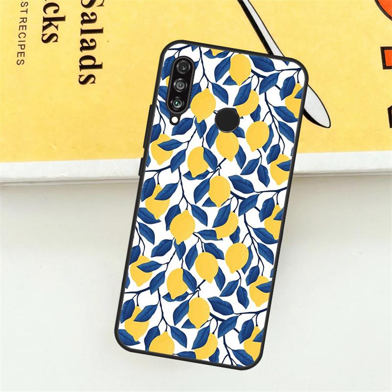 Summer Fruit Lemon For Huawei Nova 12i 7i 8i 11i Y73 Y72 Y61 Y91 Y90 Y70 Y60 9 10 SE 11 Pro P30 P40 Lite Case