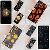 Sun and Moon Face Cell Phone Case for Samsung Galaxy S26 Ultra S25 S24 S23 S22 S21 S20 Note10 Cover