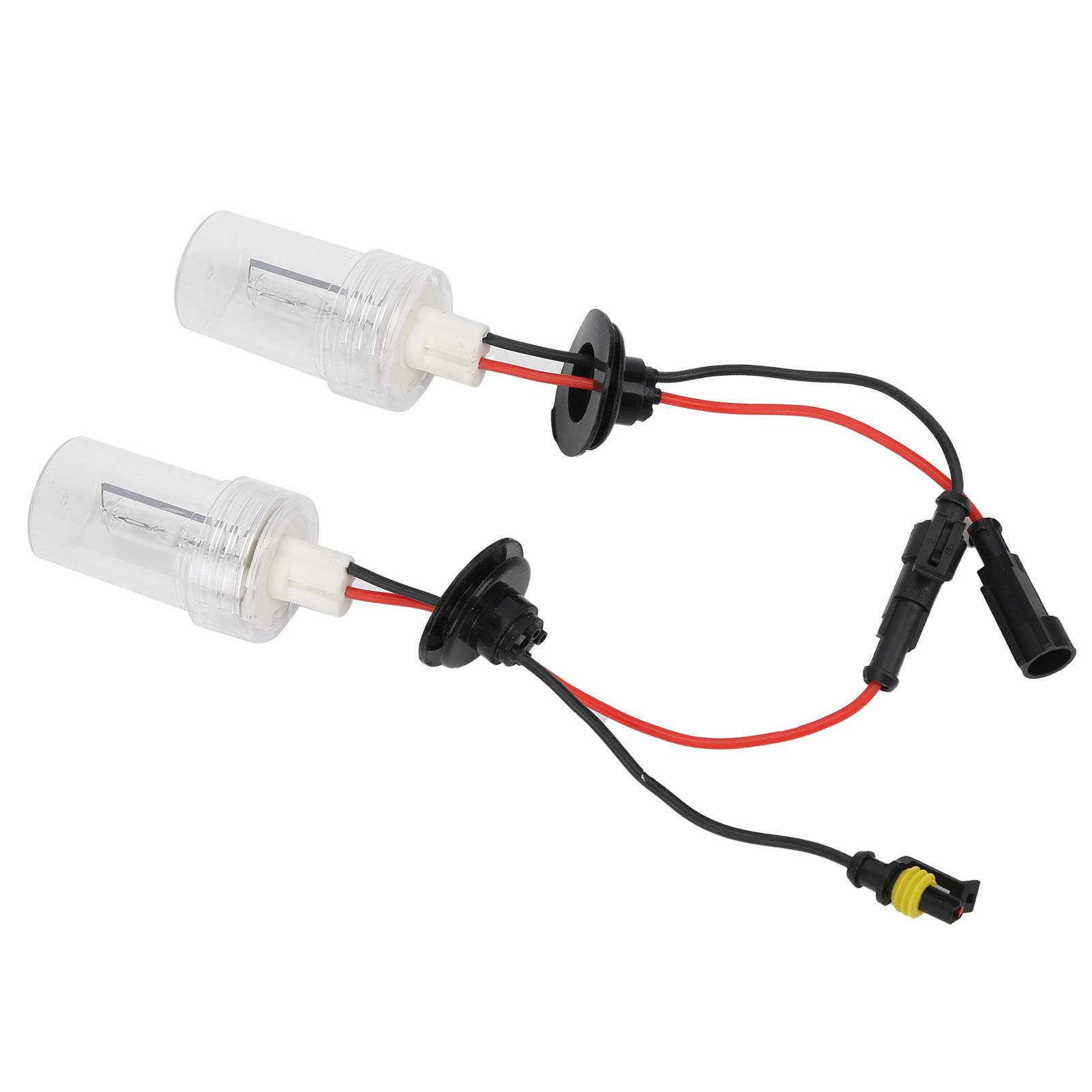 

2 шт. 8000K ксеноновые лампы HID для фар сменные 100 Вт 6800LM D2S гнездо для автомобиля 12 В