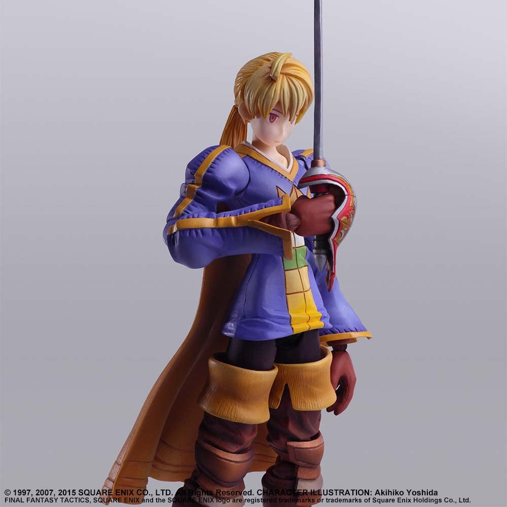 Final Fantasy Tactics Bring Arts Ramza Beoulve PVC painted movable figure