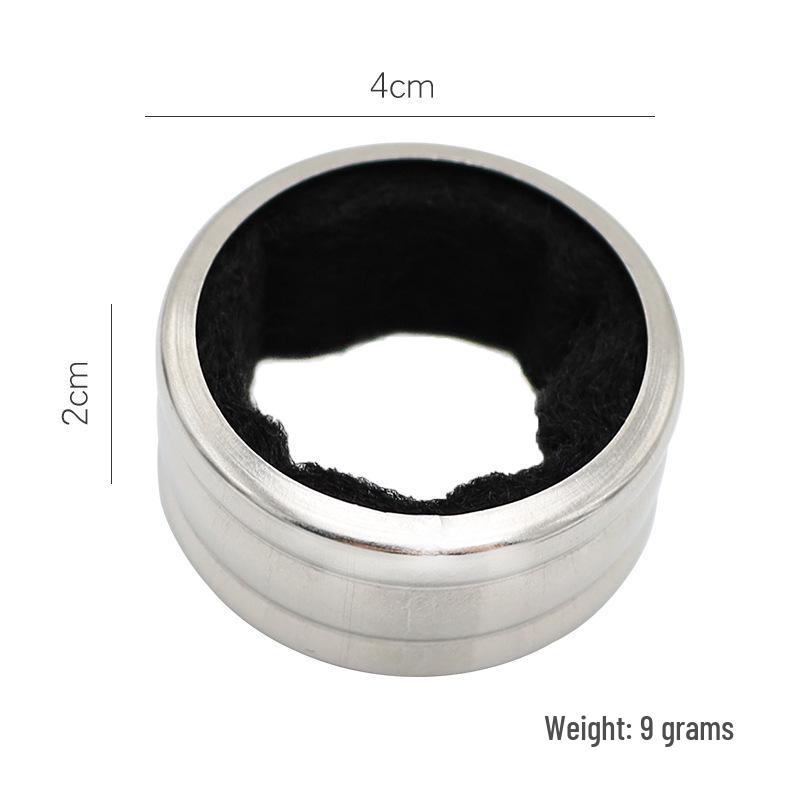 Anillo de vino a prueba de fugas de acero inoxidable: Tapón a Prueba de Goteo para Vino Tinto y Champagne.