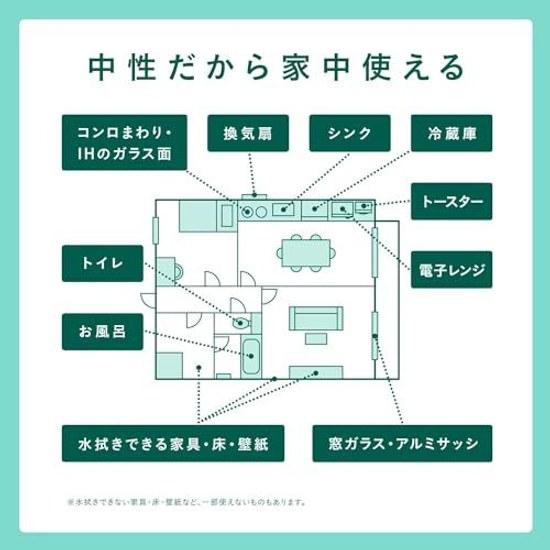 Toho Utamaro Cleaner Main Body 400ml 1 Refill 350ml Set Original Pocket Tissue Included