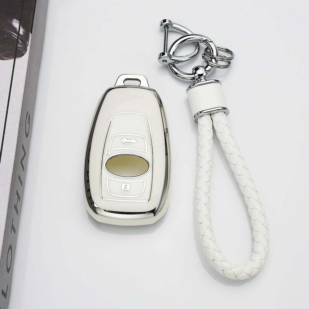 Keyless Fashion Tpu Car Key Case Cover For Subaru Impreza Legacy Brz Wrx Xv Ascent Forester Outback Shell Fob Holder Accessories