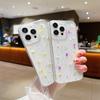 Real Flower Glue Phone Case for IPhone17promax Glitter for Apple 16pro Japanese Ins Small Fresh 15