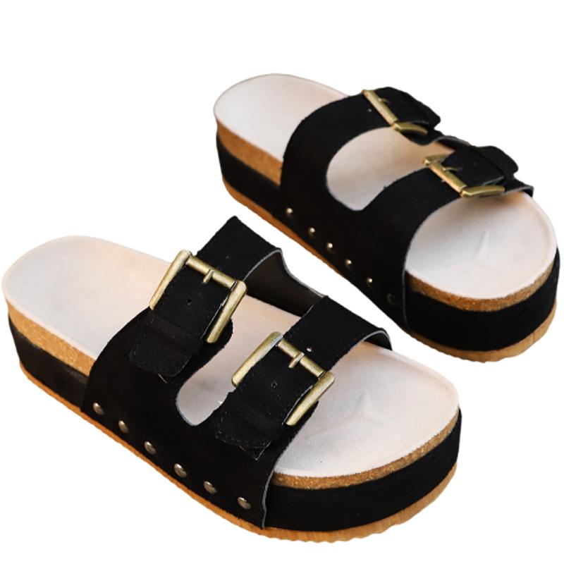 Flats Women Slippers Platform Casual Shoes Cozy Walking Woman Sandals 2025 Designer Summer Cozy Beach Zapatillas Mujer