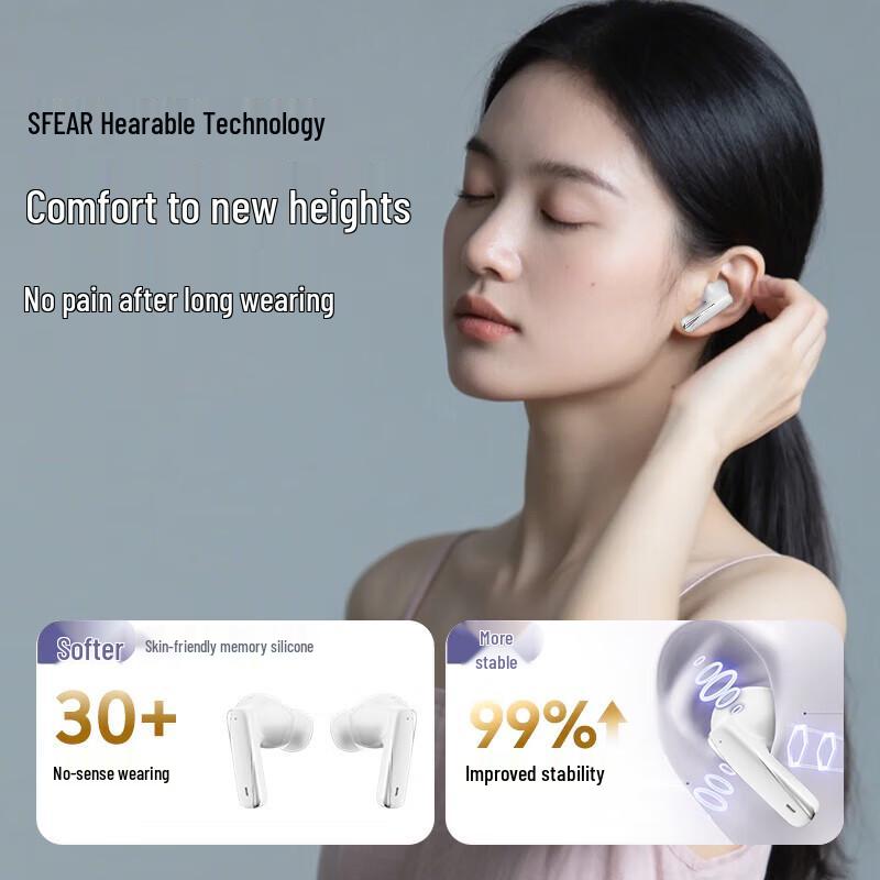 Skyworth T5 Lite AI Active Noise Cancelling Wireless Earbuds