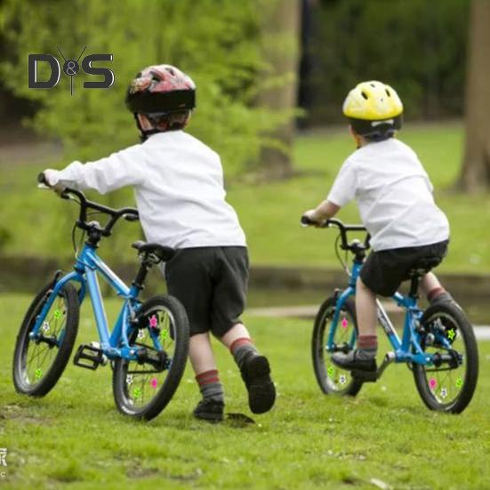 10 pezzi Clip per raggi di bicicletta, riflettenti, colorati, sorridenti, a forma di stella a cinque punte, clip decorative per mozzo ruota di bici da strada e mountain bike, morsetto decorativo per bici