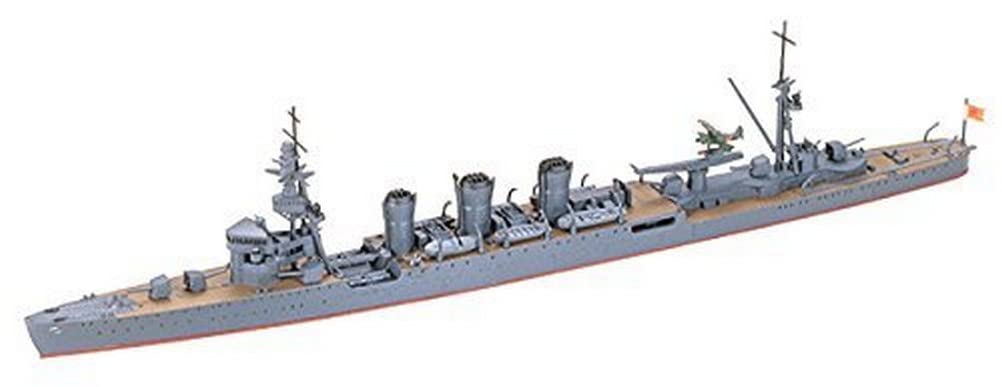 Tamiya Waterline Series 316 Japanese Navy Light Cruiser Kuma Plastic Model Kit 31316 1/700 No.