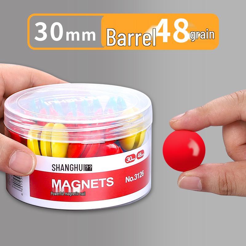 Colorful Round Magnetic Chalkboard Stickers with Strong Magnets for Whiteboards