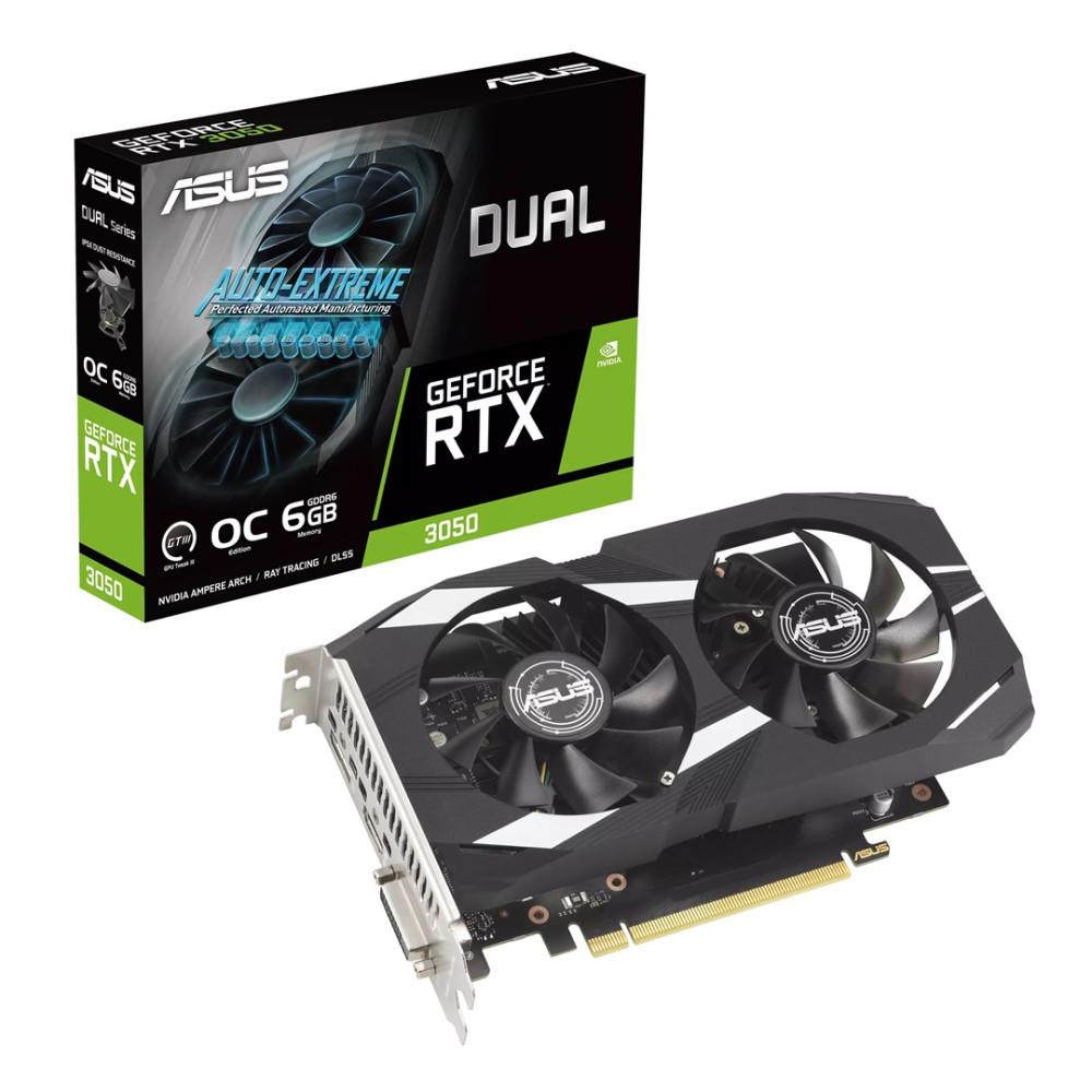 Scheda Grafica ASUS Dual GeForce RTX 3050 OC 6GB