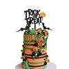 10pcs Multifunction Halloween Cupcake Toppers Reusable Halloween Cake Plug-in  Decoration
