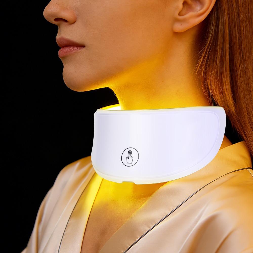 Anti-Wrinkle 7 Colors Photon Mask Portable Neck Beauty Mask Neck Wrinkle Remover Neck Improve