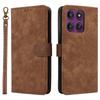 For Motorola Edge 60 Pro 5G Case Wallet RFID Blocking PU Leather Phone Cover Stand with Strap
