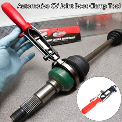 Dust-proof Boot Bundle Clamp Hoop Belt Plier Automotive CV Joint Boot Clamp Tool