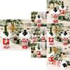 Charming Handcrafted Knitted Button Snowflake Wine Bottle Cover For Festive Cheer