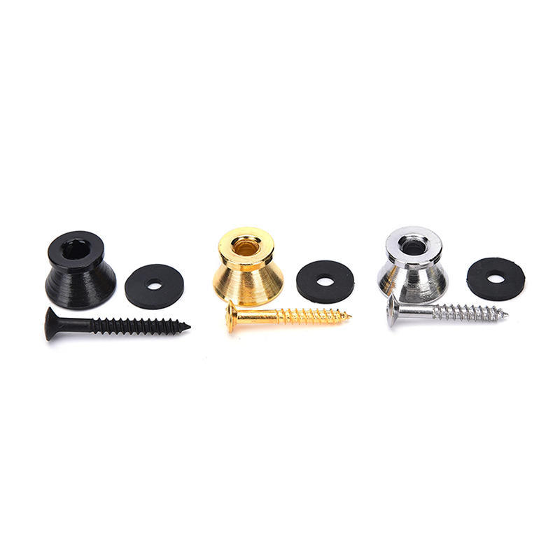 2 ks Knoflíky na kytarový popruh Zámky popruhu Straplocks Pro díly elektrické kytary,