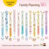 Yimulin Zodiac Bear Spin Pen Set: Retractable, Smooth Writing, 12 Zodiac Signs, Decompression Design