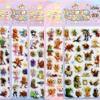 Cute Italian Brainrot Cartoon 3D Stickers Funny Tung Tung Tung Sahur Bubble Decals Waterproof Decoration Sticker Toy