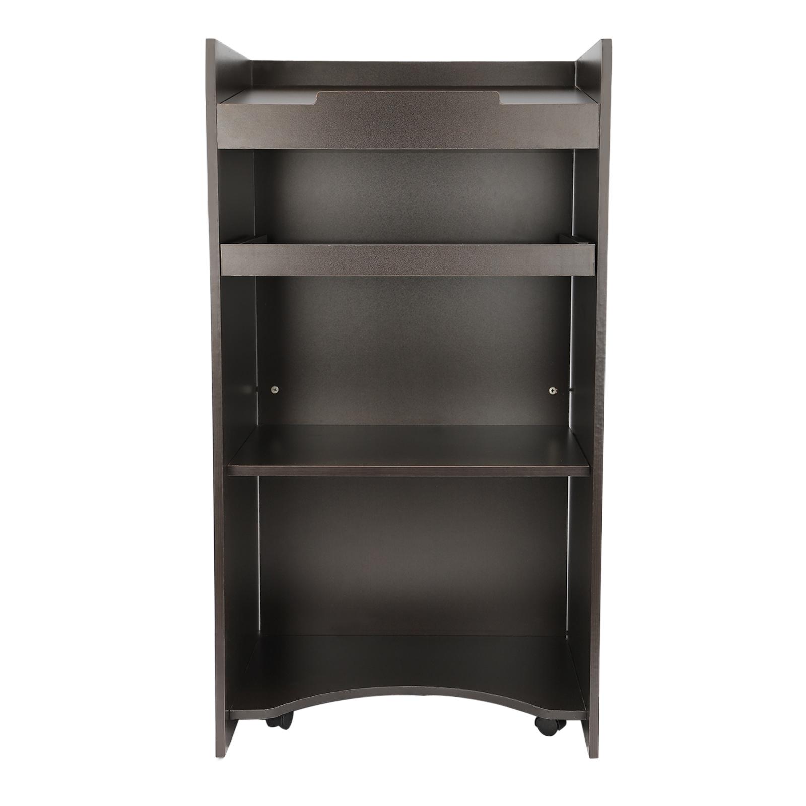 

Мобильная напольная трибуна с боковой полкой и подставкой для клавиатуры Черная Удобная для презентаций для ресторанов, церквей, классных комнат чёрный