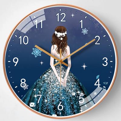 12-Inch 30Cm Simple Clock Household Wall Clock Living Room Stylish Personalized Decoration Mute Bedroom Clock