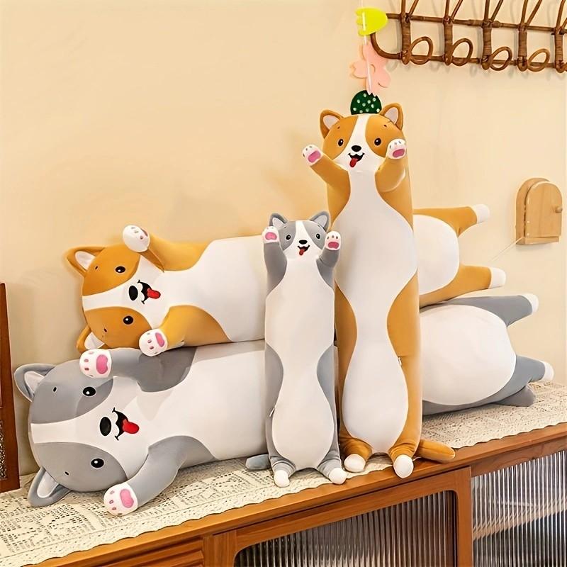 Giant Shiba Inu Plush Pillow - Soft Cartoon Dog Hugging Pillow Animals Body Pillow