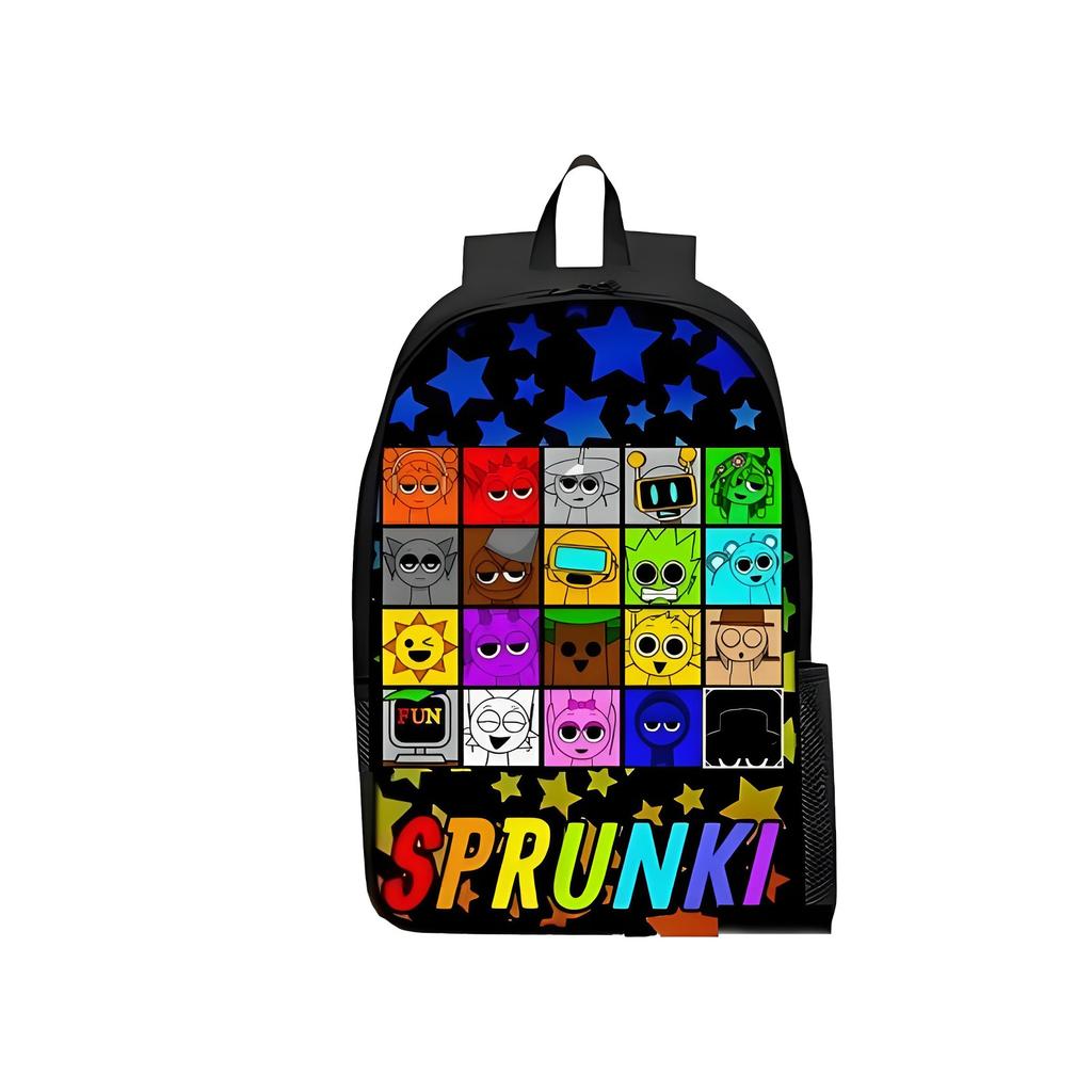 Large-capacity Backpack For Primary And Secondary School Students, Cartoon Shoulder Bag And Pencil Case For Children