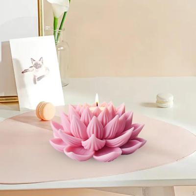 Elegant Lotus Blossom Silicone Craft Kit for Resin Art And Candle Making