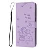 Curte Cat Leather Wallet Cover Case For Samsung Galaxy S25 S24 A06 A14 A15 A16 A23 A24 A25 A33 A34 A35 A36 A53 A54 A55 A56 M35