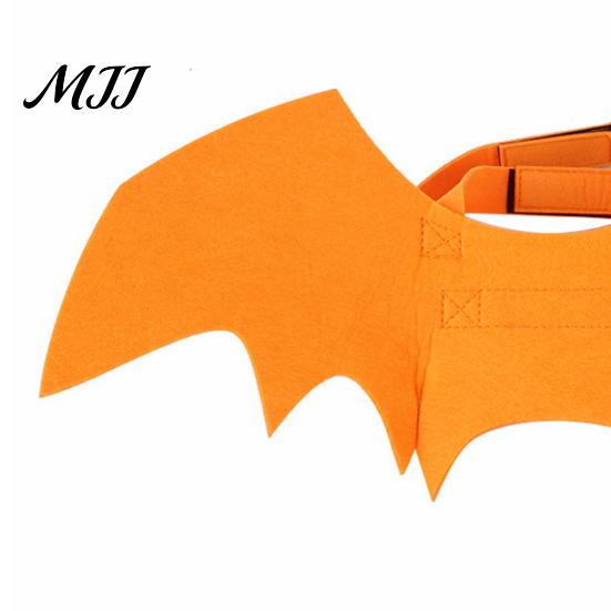 Atmungsaktives Haustierkostüm Katzen Fledermausflügel, Halloween-Kostüm, Welpen Cosplay Outfit, Flügel Niedlich für Katzen Hunde Party Verkleidungszubehör Bequem
