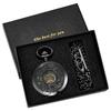 Vintage Mechanical Pocket Watch Men's Women's Hollow Out Floral Gear Motifs Pendant Clock Roman Numerals Pocket Watches Relógio