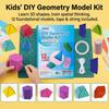 DIY Geometry Model Math Teaching Tool For Kids Spatial Thinking Training Educational Kit