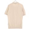 JOHN SMEDLEY SYRES Cotton High Gauge Knit Skipper Shirt tops L beigeUsed