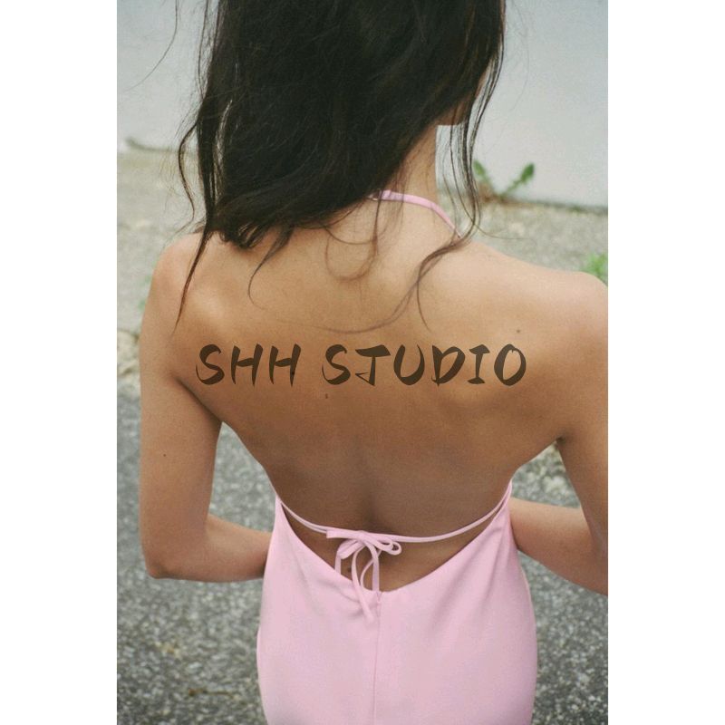 Summer New Product Women Clothes Holiday Style V-neck Sleeveless Silk Satin Texture Midi Sling Dress 4772218