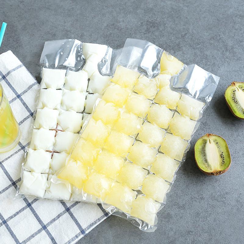 Modern Simple Disposable Ice Cube Tray With Sealable Bag For Home Use