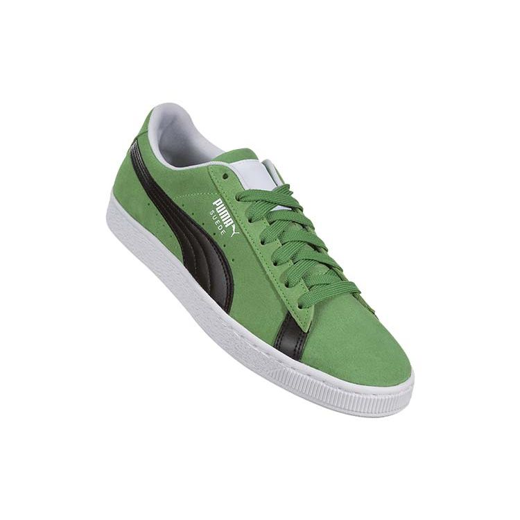 Puma Suede Classic Retro 2 Andean Toucan Men Sneakers Green Black White 371550-02