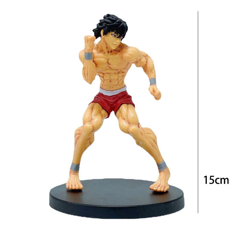 Anime Figure Baki the Grappler hanma baki Hanma Yujirō Hanayama Kaoru Jack Hanma Action Figure Model Collection Toys