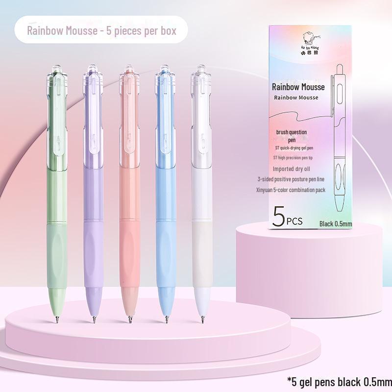 

Премиальная быстросохнущая ручка-кисть для студентов – черная гелевая ручка для офиса и канцелярских принадлежностей 0.5mm