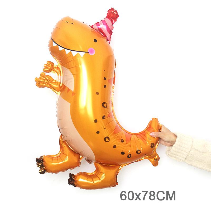 Cartoon zwierząt balon foliowy motyl dinozaur balony z helem dla dziecka dekoracje na przyjęcie urodzinowe dla dzieci