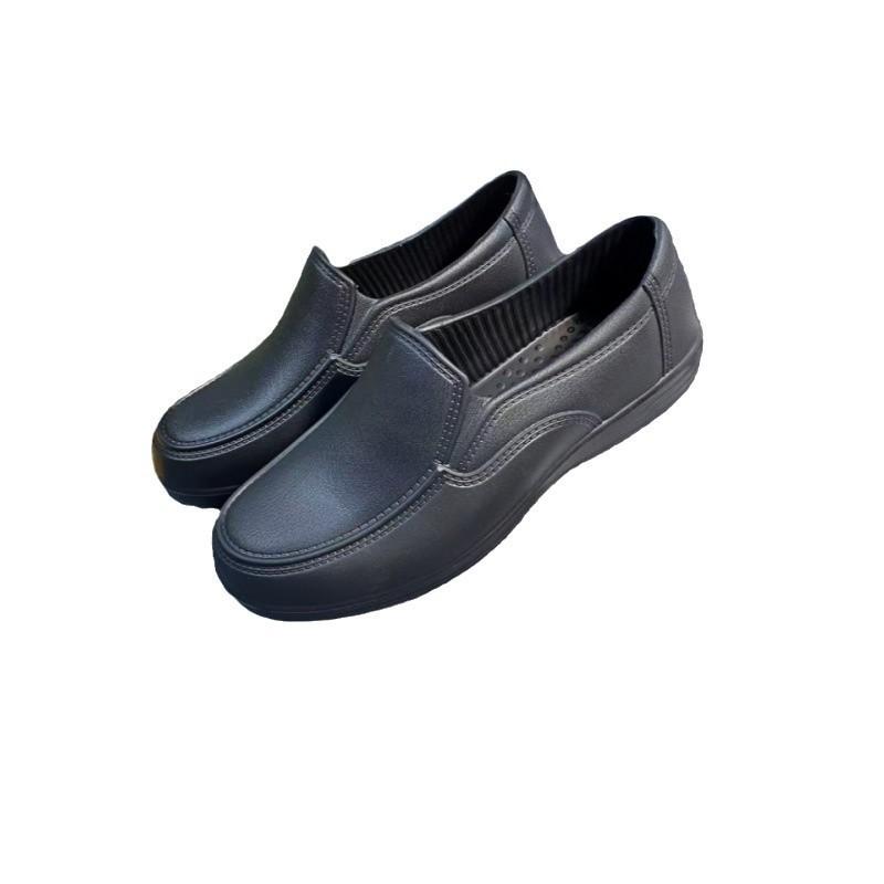 Kitchen windproof, shockproof, oil-proof, waterproof and non-slip shoes Chef shoes Soft sole Hotel restaurant Back kitchen rain shoes