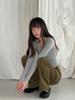 Teuwi Steel Basic Long Sleeve T-Shirt (Square Neck Ver.)