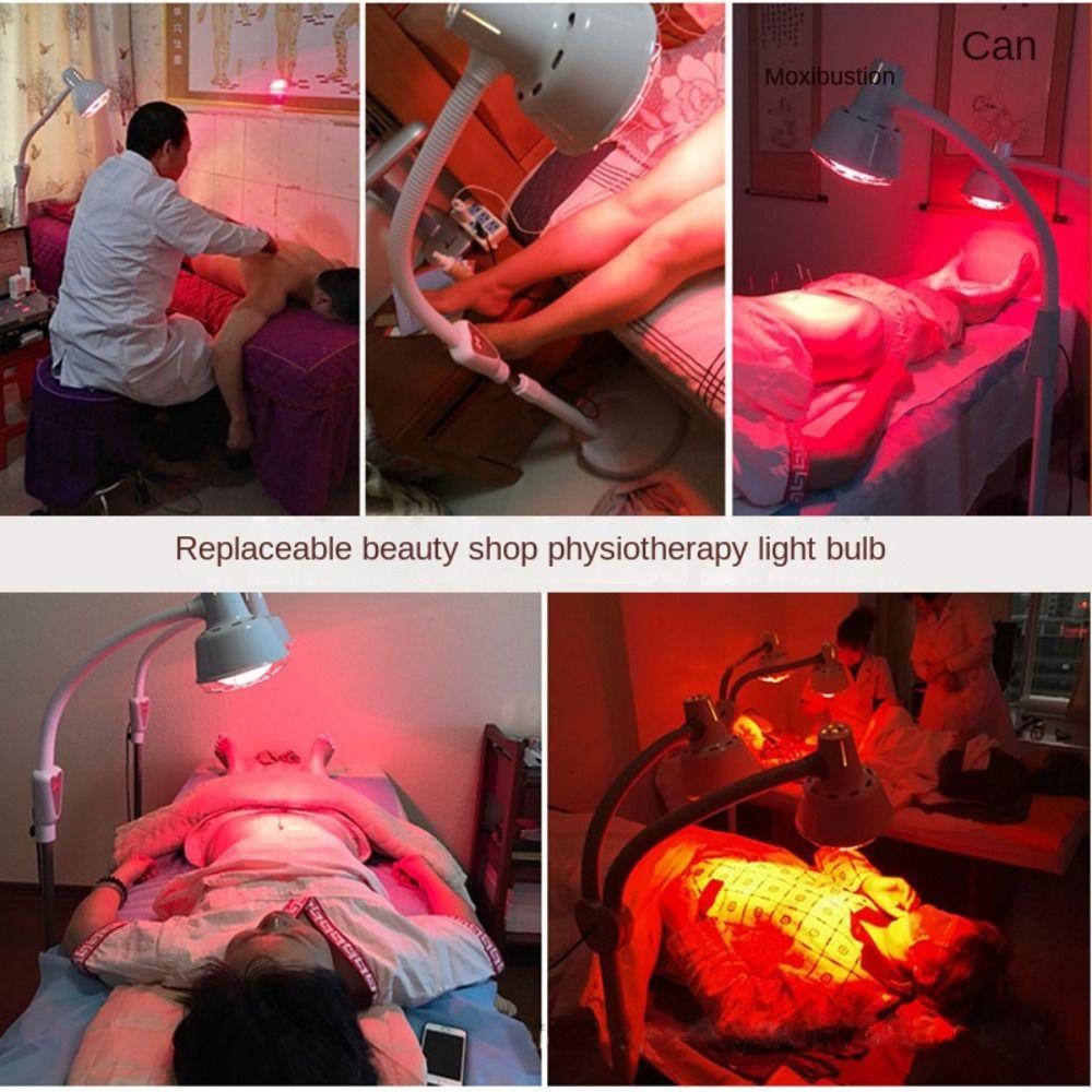 1pc GB Infrared Heating Therapy Lamp Bulb 275W Infrared Light Bulb Physiotherapy Bulb  Body Care